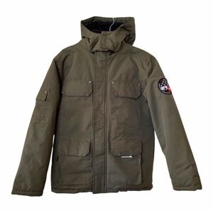 Big Chill Expedition Series Jacket Boys Size 14 - 16 Army Green Winter Snow